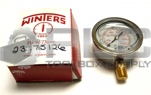 NEW WINTERS PFQ806  PRESSURE GAUGE 