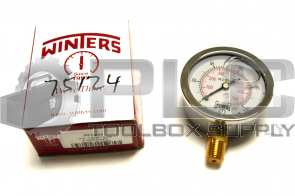 NEW WINTERS PFQ804 PRESSURE GAUGE 