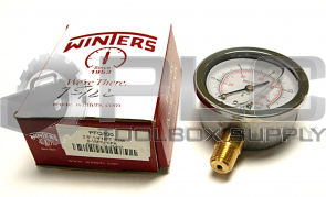 NEW WINTERS PFQ800 PRESSURE GAUGE 