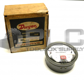 NEW DWYER 2000-00 PRESSURE GAUGE 2000-00C