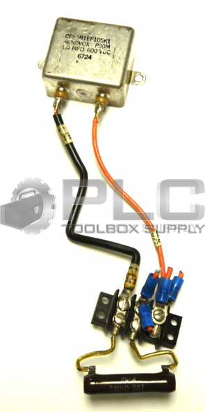 AEROVOX CP53B1EF105K1 OIL CAPACITOR W/OHMITE BROWN DEVIL 1720