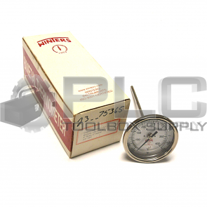 NEW WINTERS TBM30060 B12 AP3 THERMOMETER 3" DIAL 1/2"NPT 6" STEM 150-750 F/C