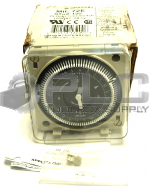 NEW GRASSLIN MIL72ESTUZ-120 24 HOUR TIME SWITCH 