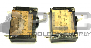 LOT OF 2 HEINEMANN JA1-A3-A CIRCUIT BREAKER 20AMP 250V 50-60HZ