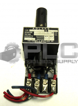 ADLAKE 1101-44-532 TIMING RELAY 110V 50/60 HZ