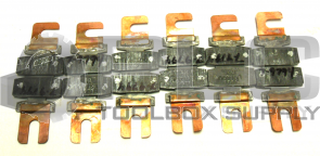 NEW LOT OF 6 BUSSMAN LKN-400 AMP SUPER LAG FUSE LINK