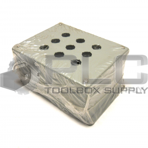 NEW HOFFMAN E-9PBGX ENCLOSURE PUSHBUTTON STEEL 9PB E9PBGX