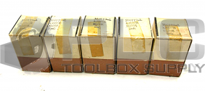 NEW LOT OF 5 ALEMITE 380779-1 ANCHOR BLOCK