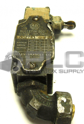 ALLEN BRADLEY 802T-K1 /SER 2  BULLETIN 802T OILTIGHT LIMIT SWITCH