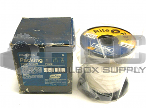 NEW JOHN CRANE C1050 P003 FLOUROPOLYMER SIZE .375 12 FT LONG 
