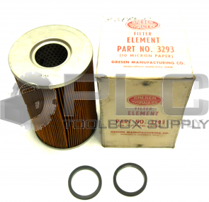 NEW GRESEN 3293 FILTER ELEMENT 10 MICRON PAPER