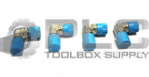 NEW LOT OF 4 PARKER 4 CTX-SS ADAPTER ELBOW 316