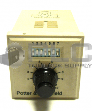 POTTER & BRUMFIELD CNS-35-72 PROGRAMMABLE TIME DELAY/4 FUNCTION ADJ TIMER