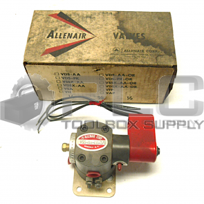 NEW ALLENAIR VSS-AA-0R-3/8 SOLENOID VALVE VSS-AA-OR-3/8 VSS-AA