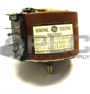 GENERAL ELECTRIC 9T92A1005 TRANSFORMER WESCHLER