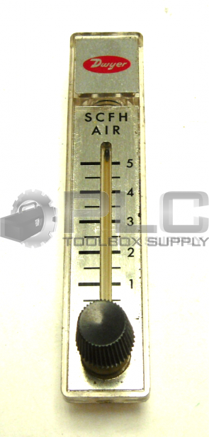 DWYER RMA-4-SSV FLOWMETER 0.5-5 SCFH AIR