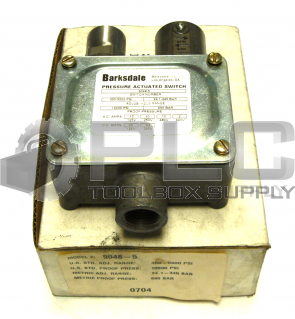NEW BARKSDALE 9048-5 PRESSURE ACTUATED SWITCH