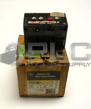 GENERAL ELECTRIC TFK236TM1225 MOTOR CIRCUIT PROTECTOR 