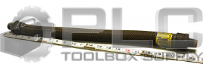 NEW STAINLESS STEEL BRAIDED TUBE 22 3/4'' X 3/4 '' THREADED
