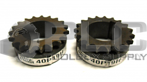 NEW LOT OF 2 MARTIN 40P19H SPROCKET 