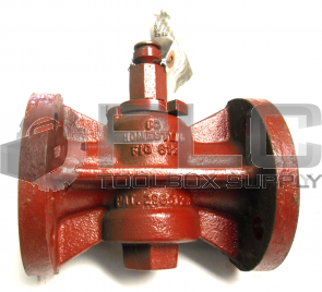 NEW HOMESTEAD FIG-612 PLUG VALVE 200 OWG  1 1/2 V