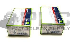 NEW LOT OF 2 LEVITON GFNT1-GY TAMPER RESISTANT OUTLET 