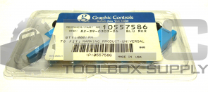 NEW PACKAGE OF 6 GRAPHIC CONTROLS 10557586 BLUE MARKER SET 