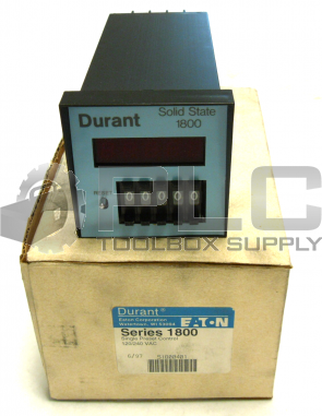 NEW DURANT SOLID STATE 1800-511 COUNTER 5-DIGIT