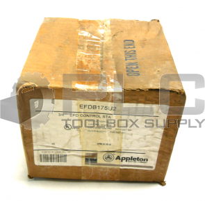 NEW SEALED APPLETON EFDB175U2 CONTROL STATION EFDB175-U2