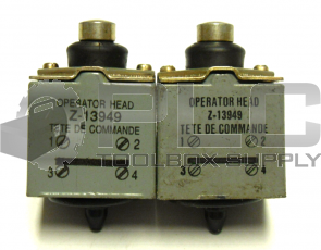 LOT OF 2 ALLEN BRADLEY Z-13949 OPERATING HEAD