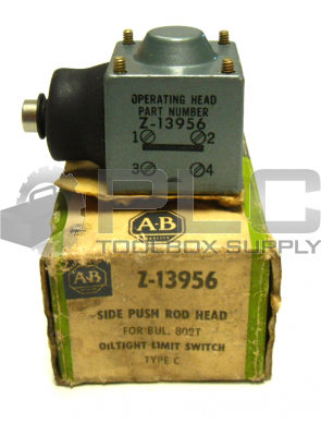 NEW IN BOX ALLEN BRADLEY Z-13956 SIDE PUSH ROD HEAD