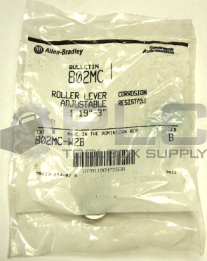 NEW SEALED ALLEN BRADLEY 802MC-W2B ROLLER LEVER ADJUSTABLE SER B