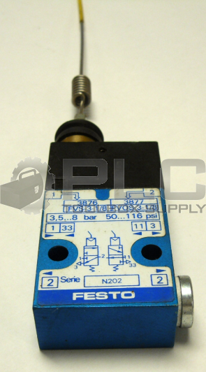 NEW FESTO FVS-3-1/8 WHISKER VALVE