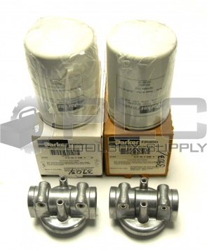 NEW SEALED LOT OF 2 PARKER FILTRATION 921999 10C HYDRAULIC ELEMENT 10MICRON 20G
