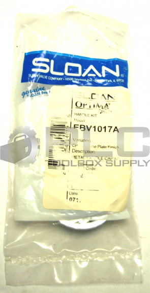 NEW SLOAN OPTIMA EBV1017A METAL HANDLE CAP KIT 