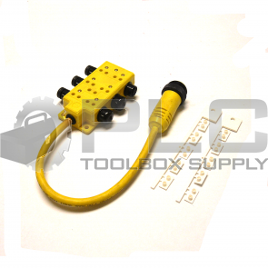 BRAD HARRISON 803P602 CORDSET MPIS 6 PORT *READ*