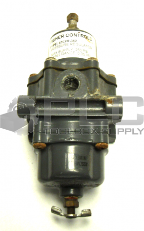 FISHER CONTROLS 67CFR-362 PRESSURE REGULATOR 250PSI