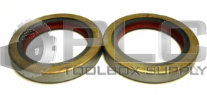 NEW LOT OF 2 FLOWSERVE BY50424D OIL SEAL 1-7/8IN ID 2-5/8IN OD 3/8IN WIDTH