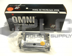 NEW OMNI 375-02-007-03 CONTROL VALVES 30-150PSI 3WAY 1/4NPTF SPG. RETURN