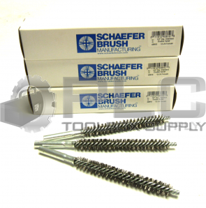 NEW LOT OF 3 SCHAEFER 43810 FLUE & CONDENSER BRUSH 1/2" DIA STAINLESS DOUBLE