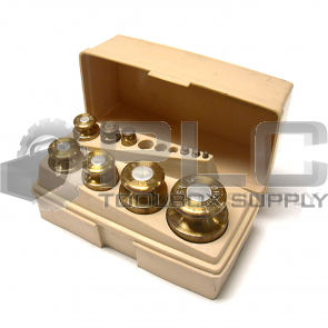 OHAUS BRASS CALIBRATION WEIGHT SET 1G-1KG *READ*