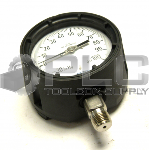 NEW WIKA 316SS PROCESS GAUGE -30 -100 PSI 