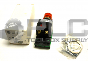 NEW ALLEN BRADLEY 800T-QTH24G /T  PILOT LIGHT AMBER 