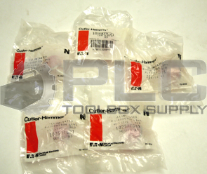 NEW LOT OF 5 CUTLER-HAMMER 10250TC21 ILLUMINATED PUSHBUTTON LENS PLASTIC RED