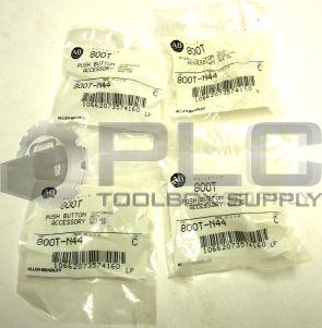 NEW LOT OF 4 ALLEN-BRADLEY 800T-N44 ILLUMINATED WHITE EXTENDED HEAD CAP /SER C