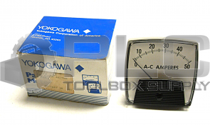 NEW  YOKOGAWA 250340NTNT8 PANEL MATER 0-50 AMPS