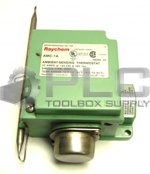 NEW RAYCHEM AMC-1A AMBIENT-SENSING THERMOSTAT 22 AMPS
