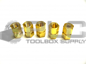 NEW LOT OF 5 SWAGELOK B-8-HRCG-4 REDUCING COUPLING 