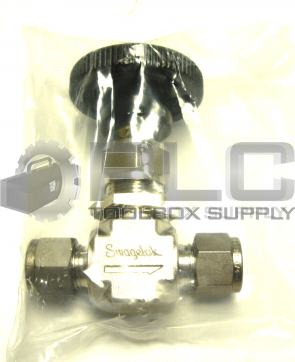 NEW SEALED SWAGELOK SS-1VS6 NEEDLE VALVE 3/8T