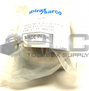 NEW SEALED SPIRAX SARCO FT 450-21   FLOAT THERMOSTATIC STEAM TRAP  1"